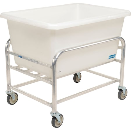 Global Industrial Cart & Tub, Aluminum; Polyethylene, 41-1/2 in L, 29-1/2 in W, 36 in H B1918450